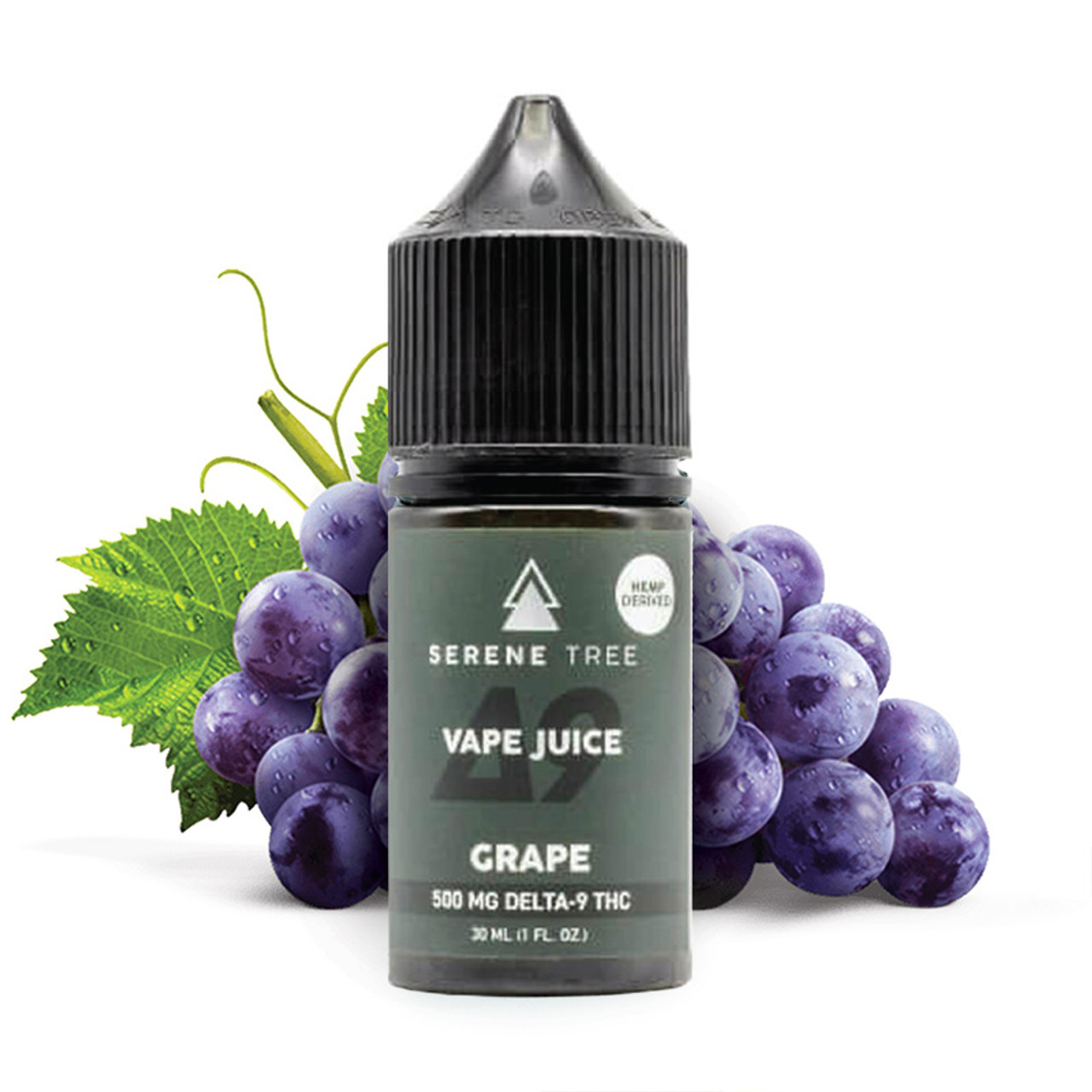 Serene Tree Delta-9 THC Grape Vape Juice 500mg thc