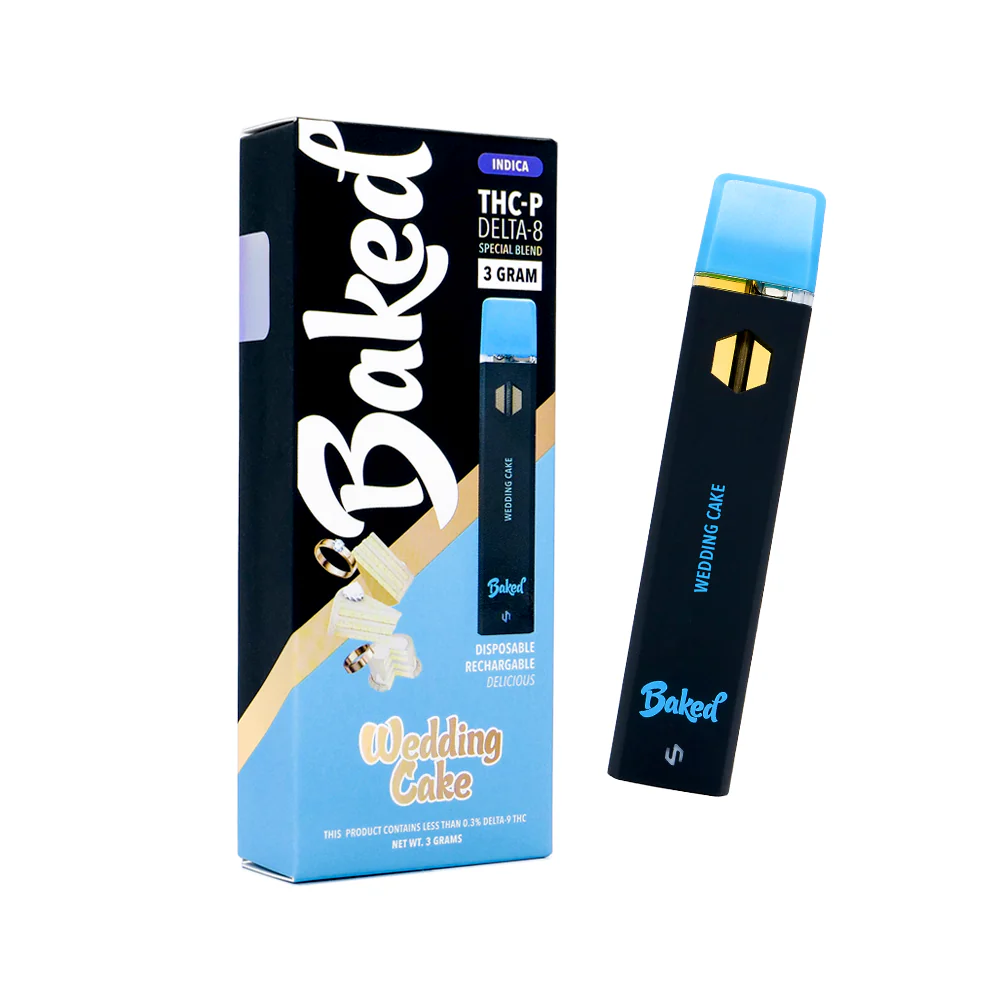 3 Gram Delta-8 + THCp Vape Kalemi - Düğün Pastası | Indica