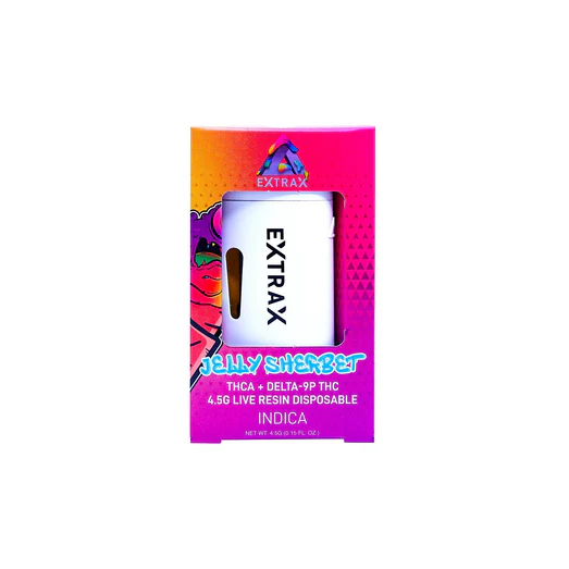 Satış! Delta Extrax THCA + Delta-9P Tek Kullanımlık | Jöle Şerbeti – 4,5g